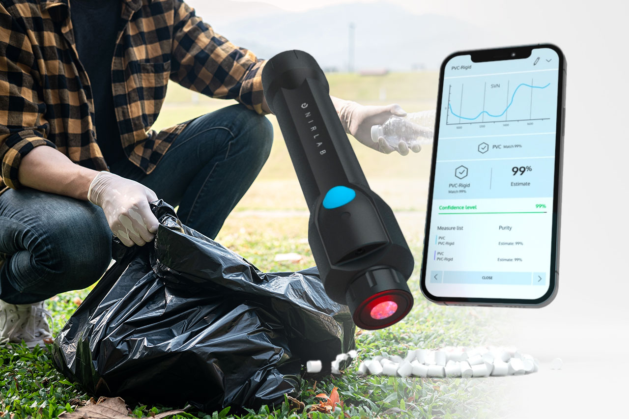 Innovation im Kunststoffrecycling: KI-gesteuerte Mikro-Nahinfrarotspektroskopie (Micro NIRS) zur Identifikation und Analyse von Polymeren